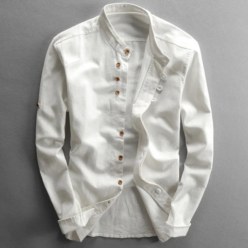 Aiden Japanese-Style Long Sleeve Shirt