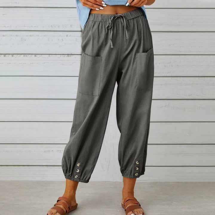 June | Summer Cotton Linen Trouser