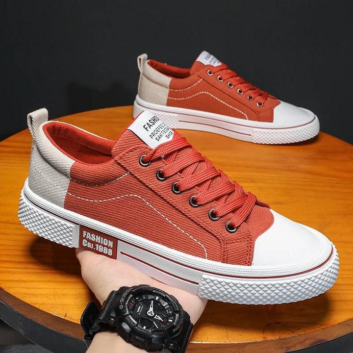 LS | Giorgio Men's Street-Style Canvas Sneakers