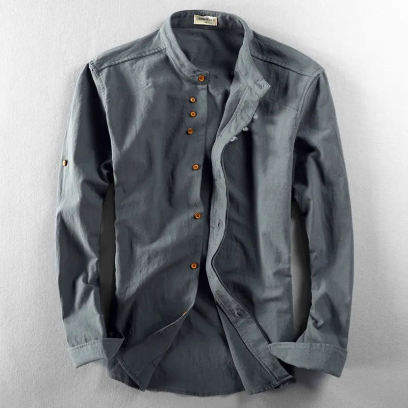 Aiden Japanese-Style Long Sleeve Shirt