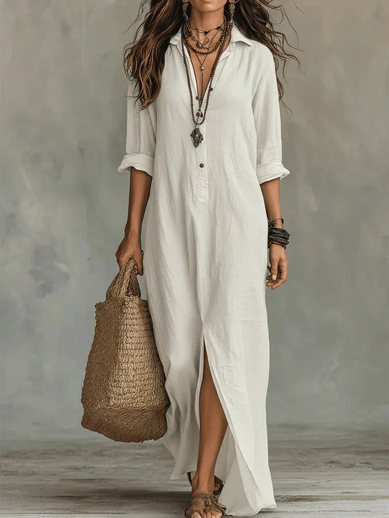 WILLOW | Effortless Maxi Dress Flattering Silhouette Versatile Daily Wear
