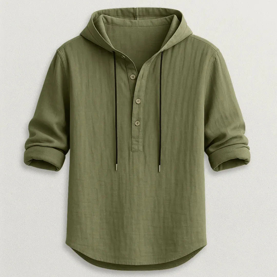 LS | Marcus Hoodie Shirt