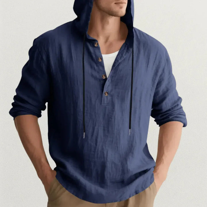 LS | Marcus Hoodie Shirt
