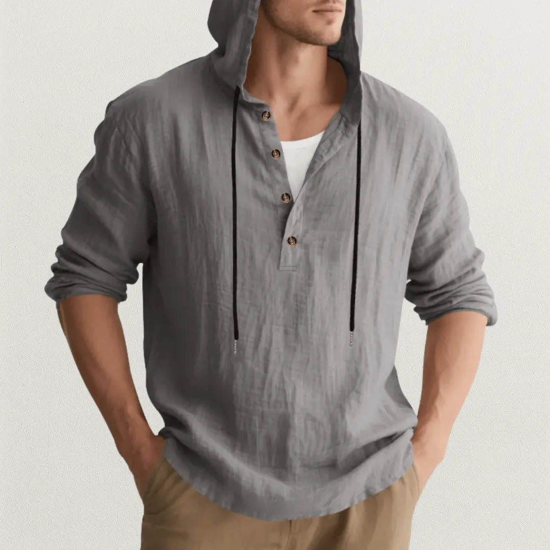 LS | Marcus Hoodie Shirt