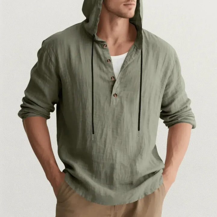 LS | Marcus Hoodie Shirt