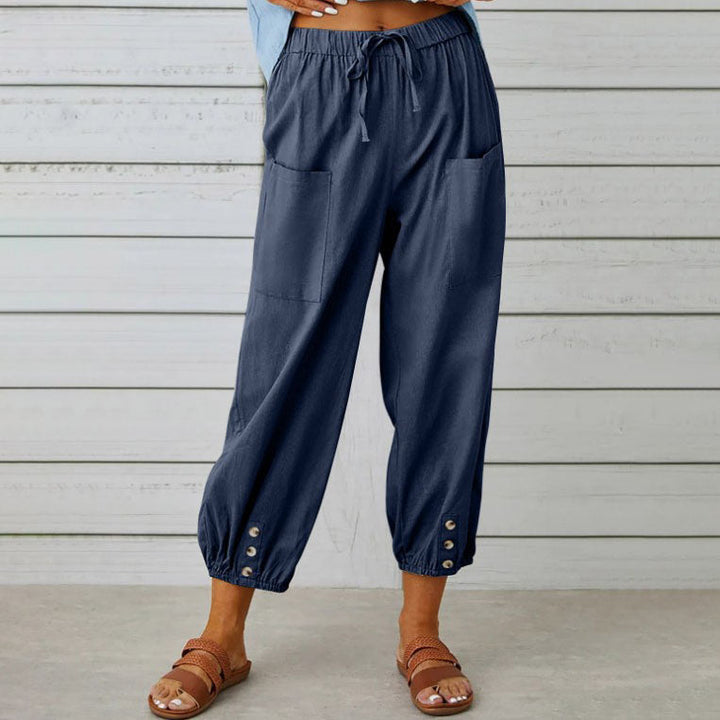 June | Summer Cotton Linen Trouser