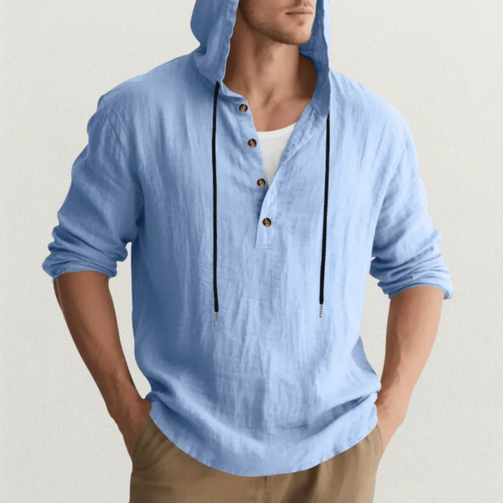 LS | Marcus Hoodie Shirt