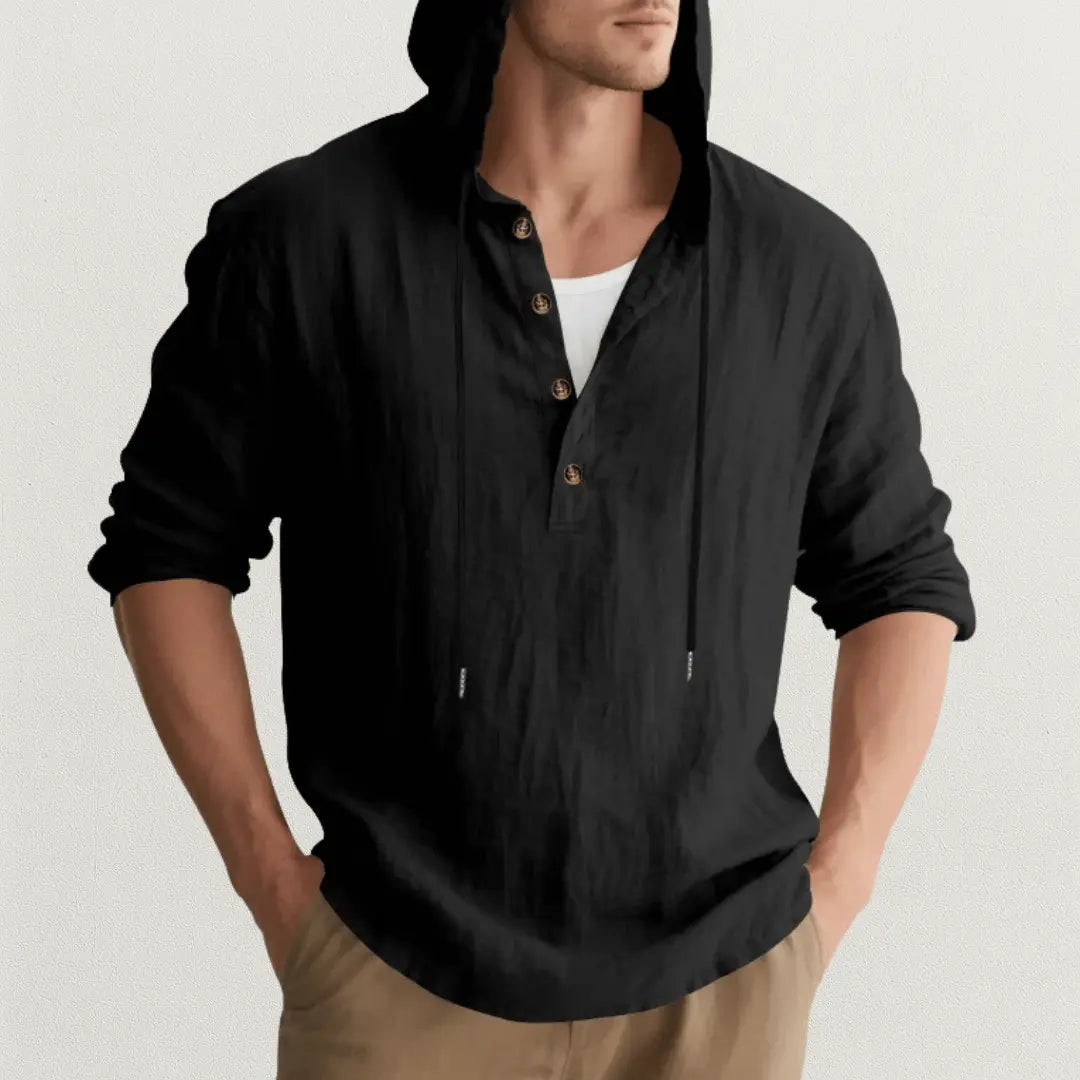 LS | Marcus Hoodie Shirt