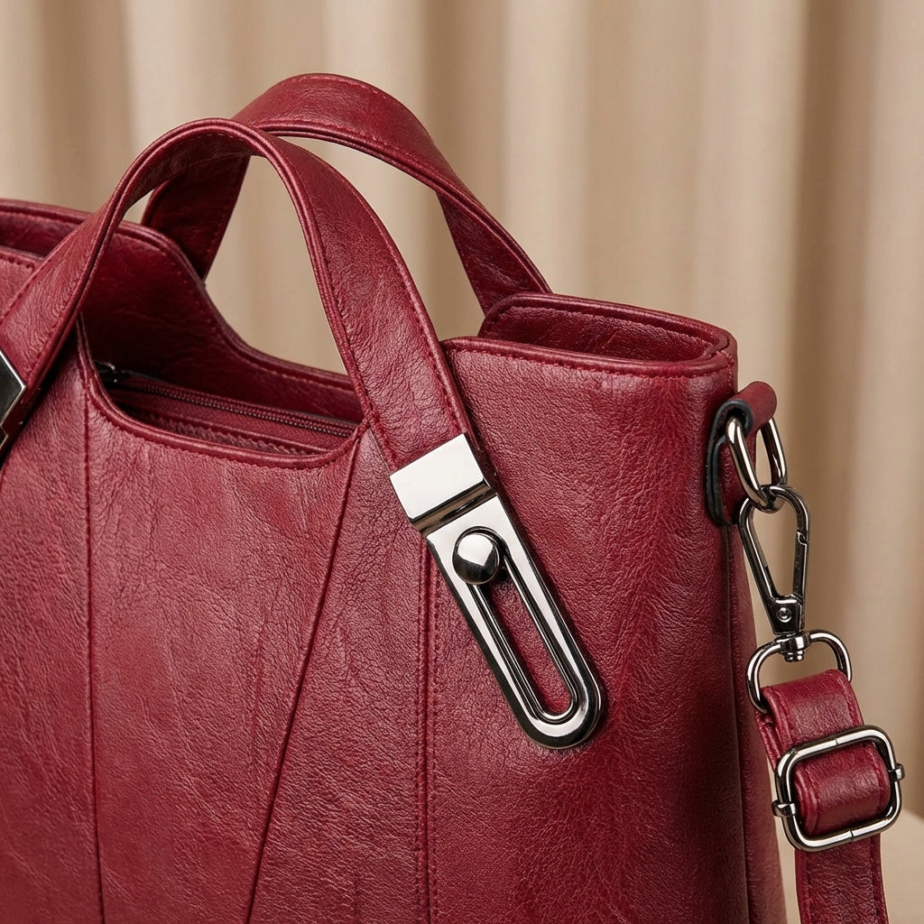 Evelyn Leather Handbag