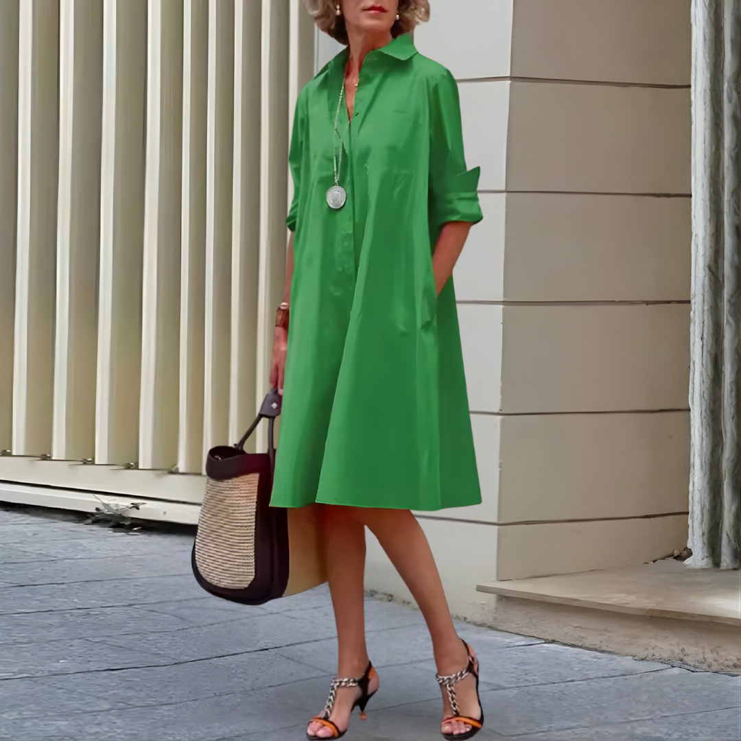 Judy™ | Timeless Shirt Dress