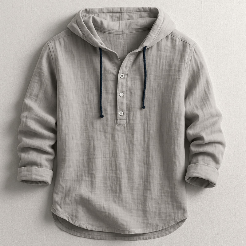 Percy™ |  Modern hooded shirt