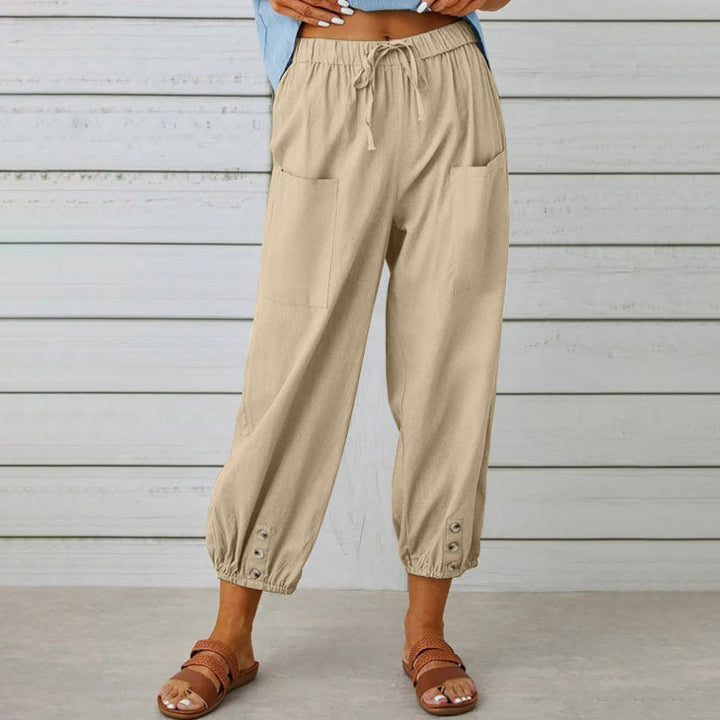 June | Summer Cotton Linen Trouser
