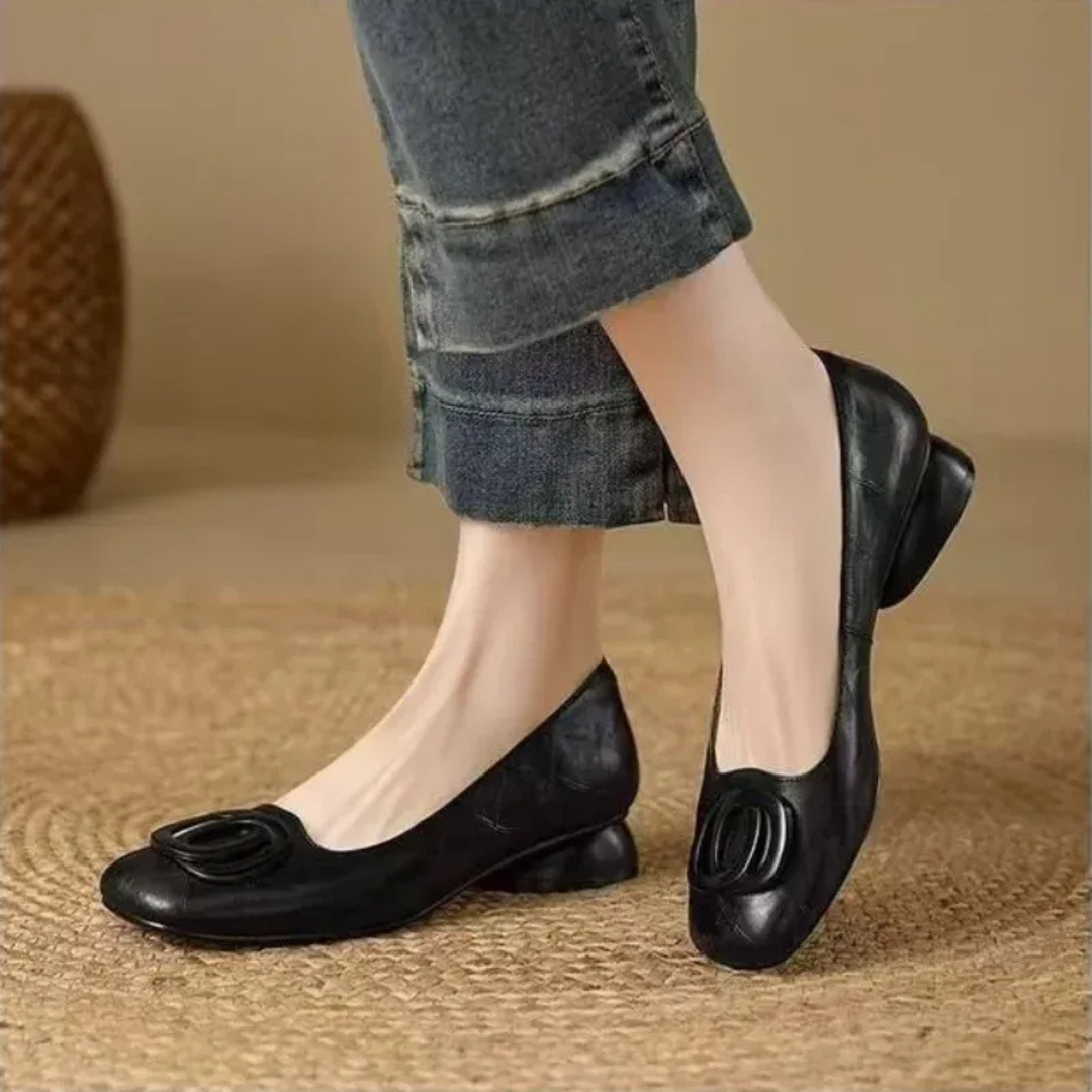 Opium - Leather Ballerinas