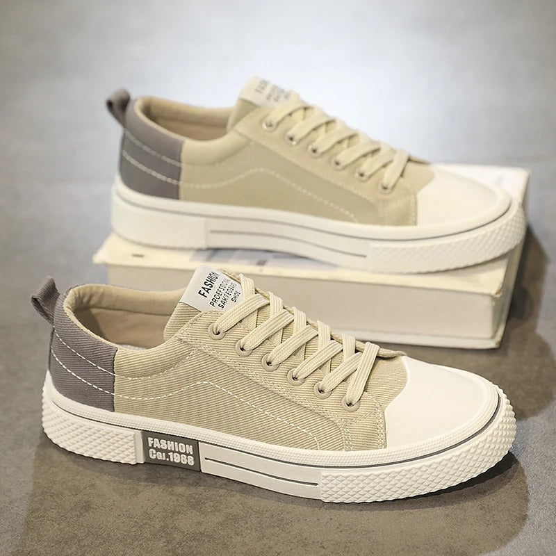 LS | Giorgio Men's Street-Style Canvas Sneakers