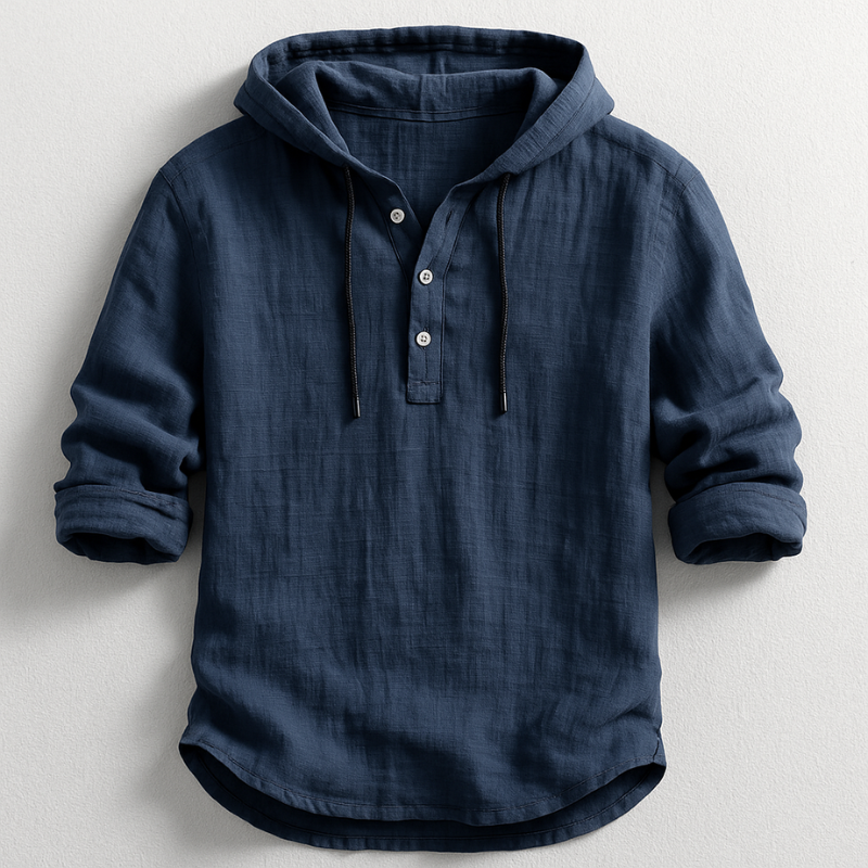 Percy™ |  Modern hooded shirt