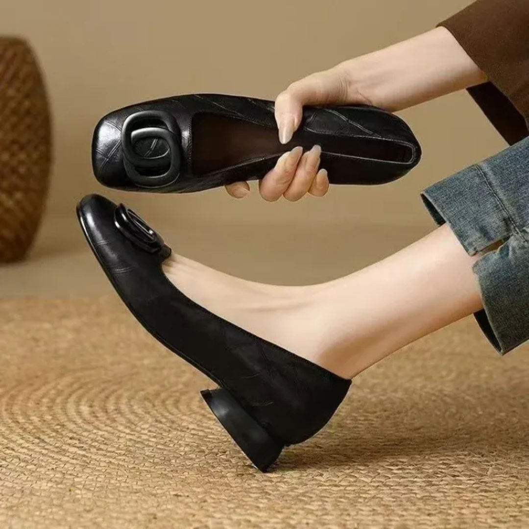 Opium - Leather Ballerinas