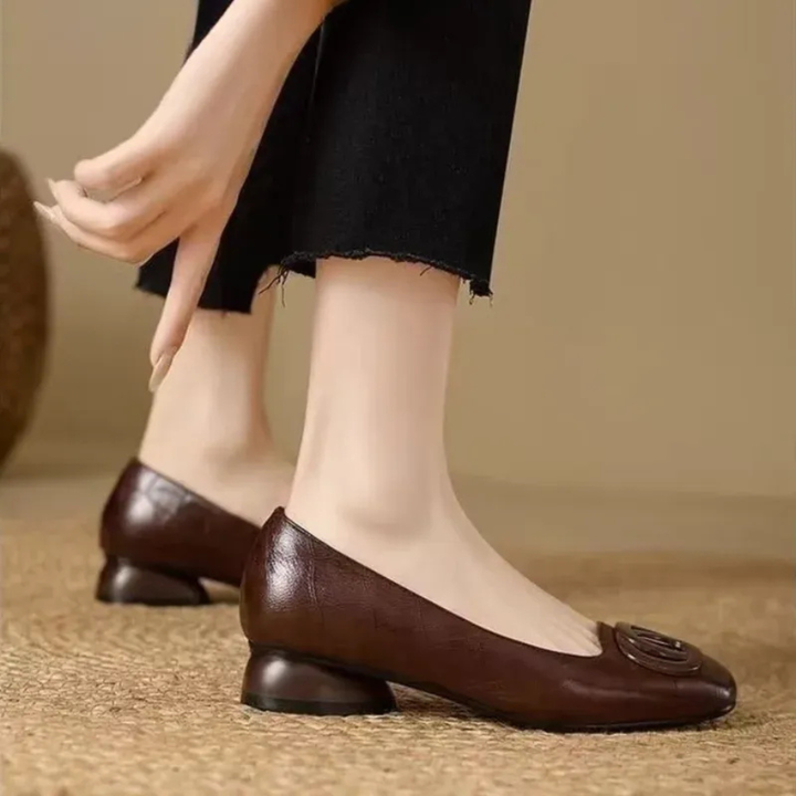Opium - Leather Ballerinas