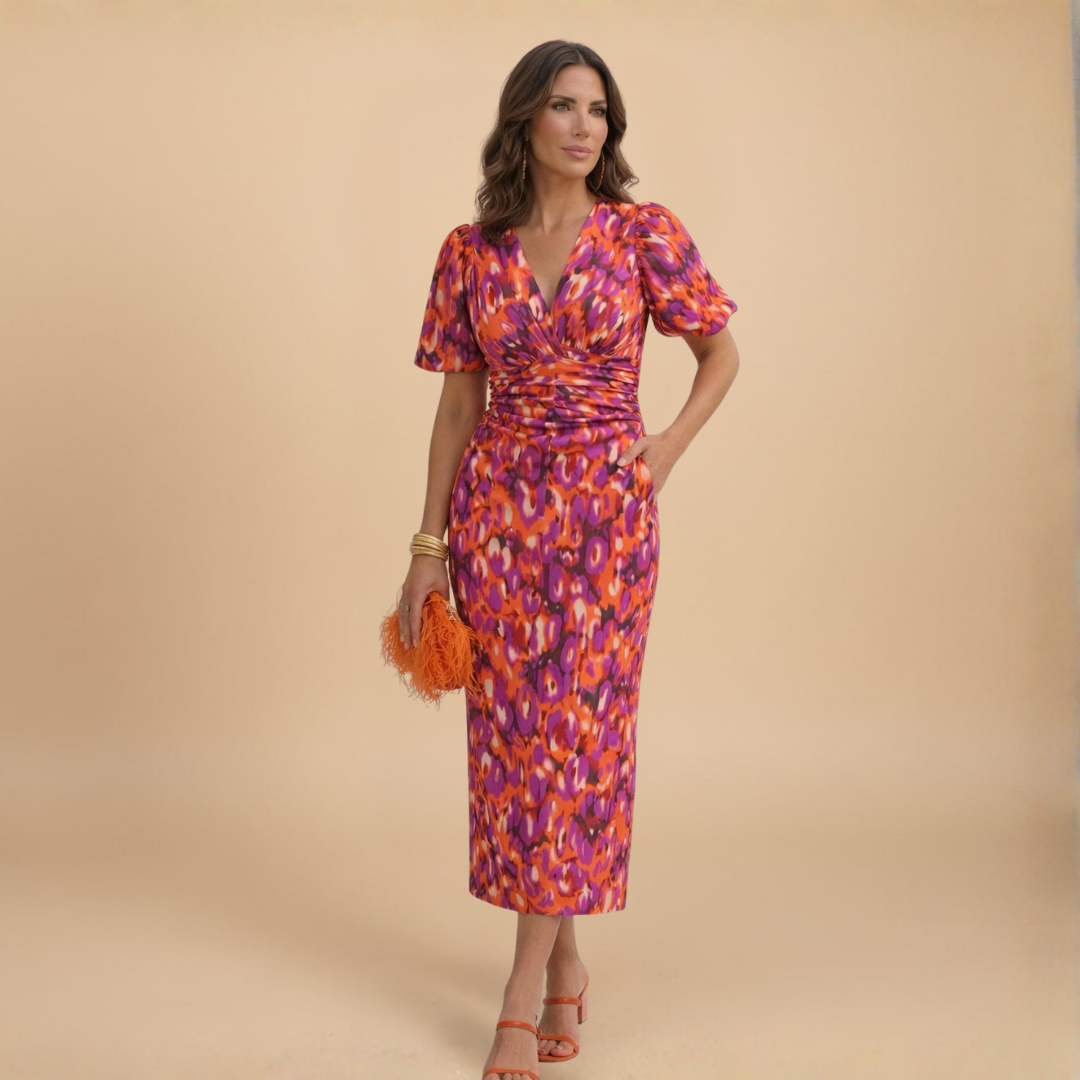 Clara | Timeless Elegant Midi Dress