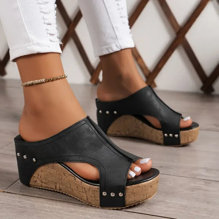MELISSA – Comfort wedge sandals