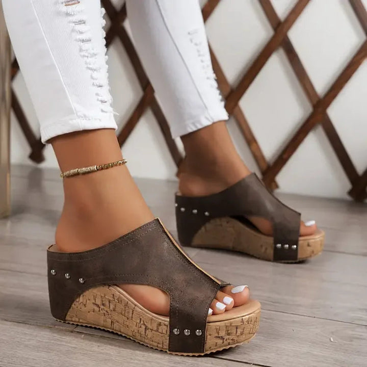 MELISSA – Comfort wedge sandals