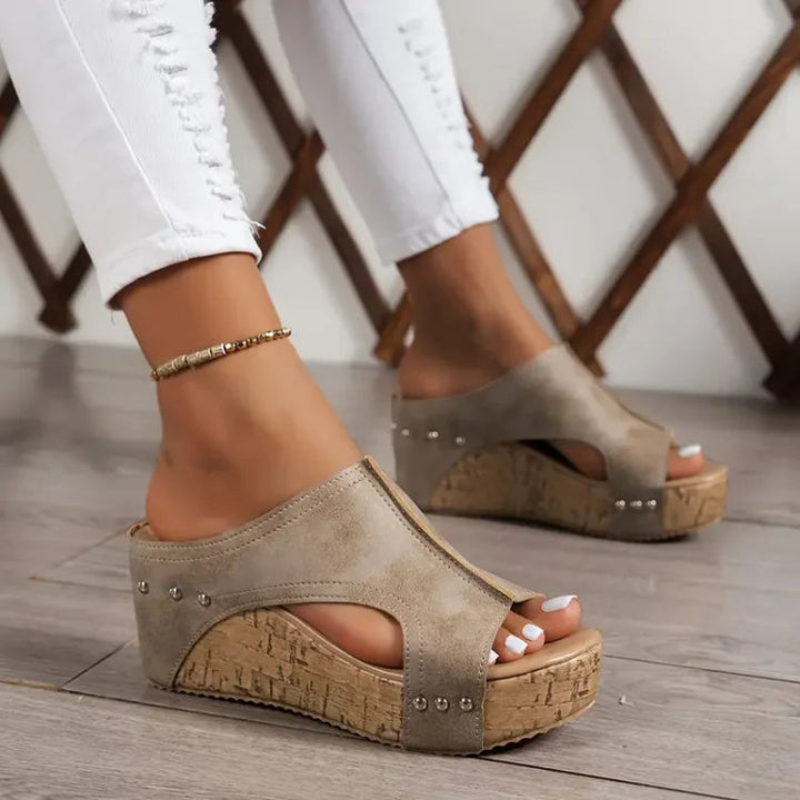 MELISSA – Comfort wedge sandals