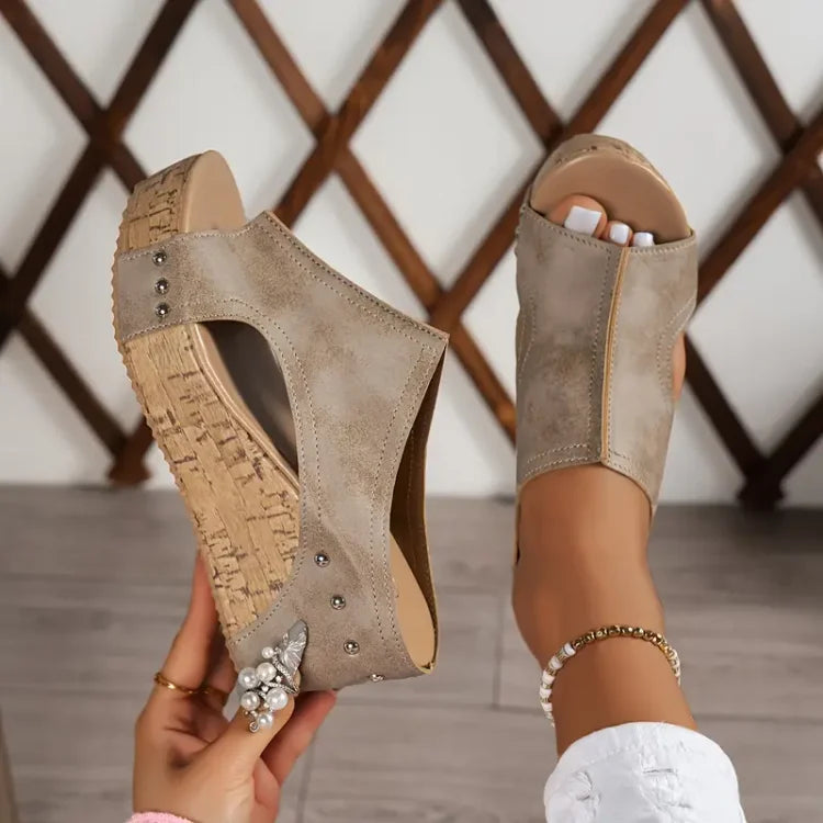 MELISSA – Comfort wedge sandals