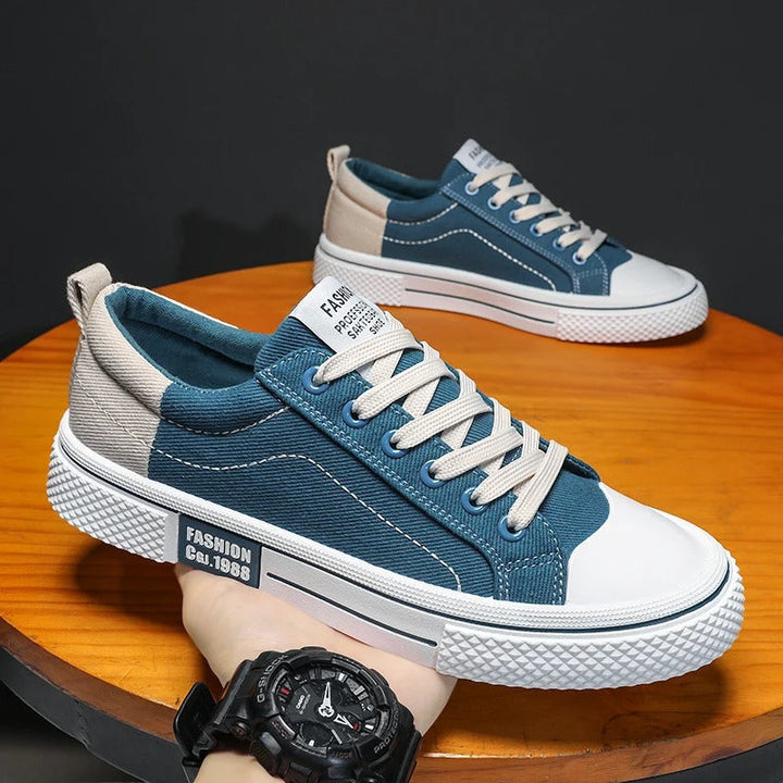 LS | Giorgio Men's Street-Style Canvas Sneakers