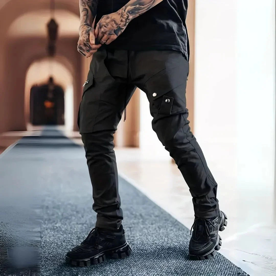 LS | Aaron Tactical Zipper Cargo Pants