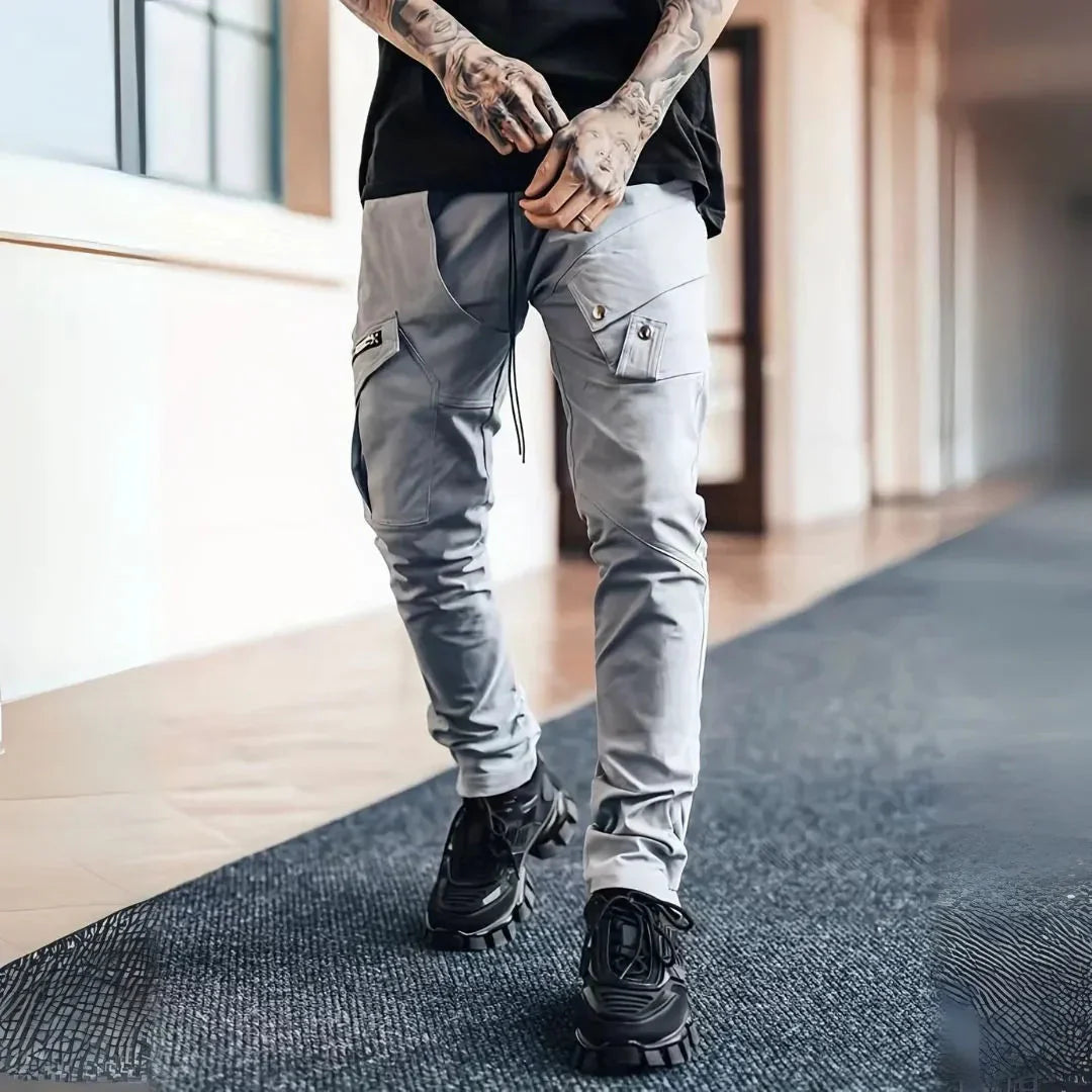 LS | Aaron Tactical Zipper Cargo Pants