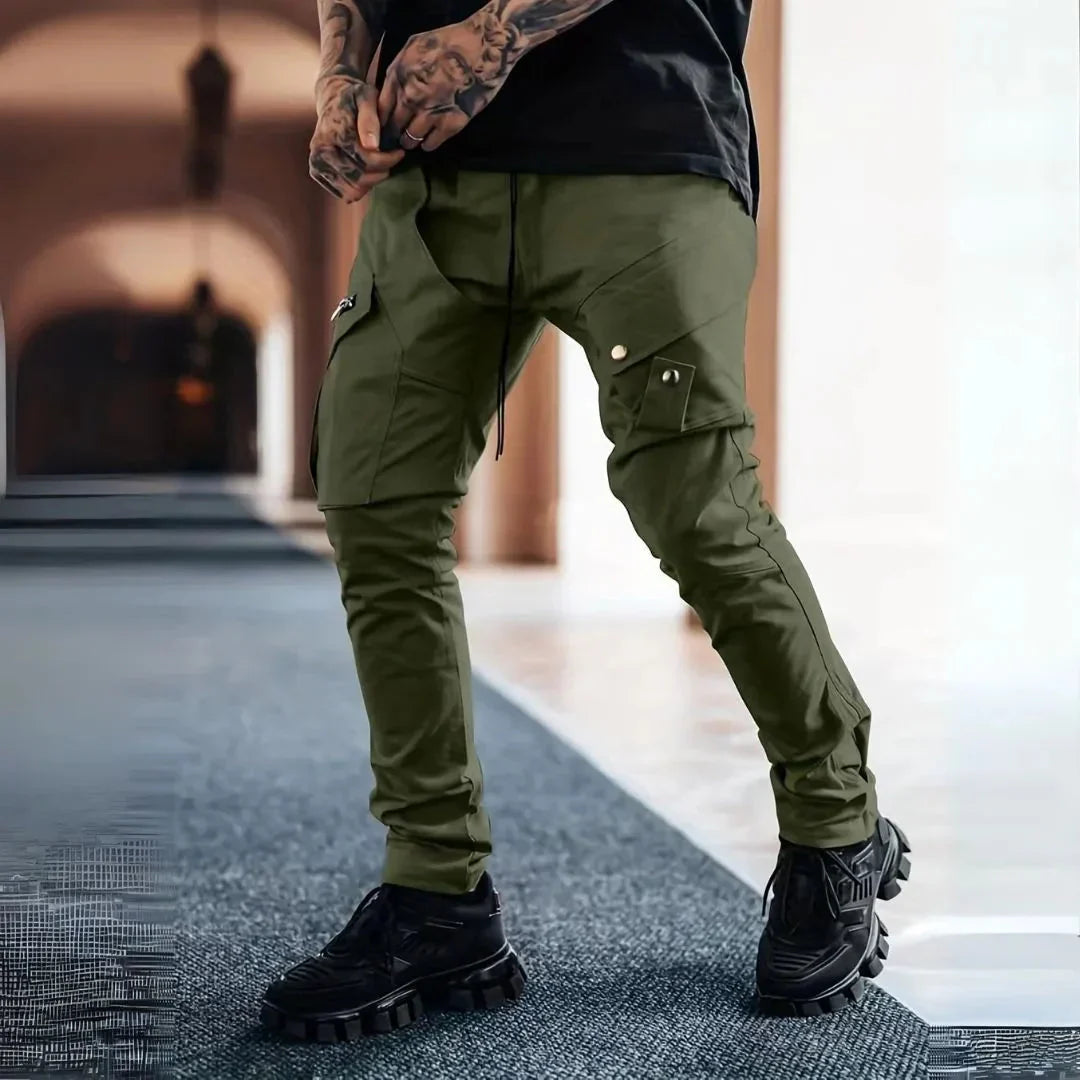 LS | Aaron Tactical Zipper Cargo Pants