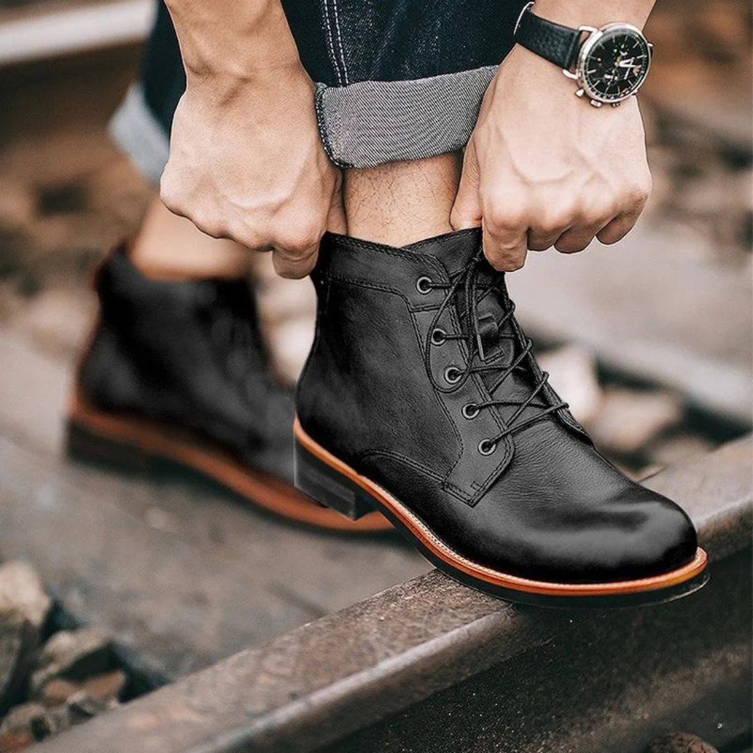 LS | Alaric Forge Leather Boots