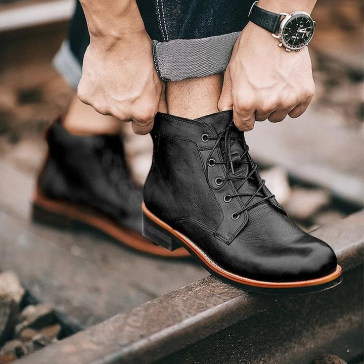 LS | Alaric Forge Leather Boots