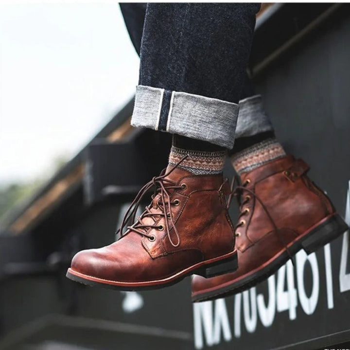 LS | Alaric Forge Leather Boots