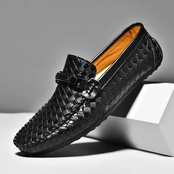 Alessandro Luxe Woven Loafers