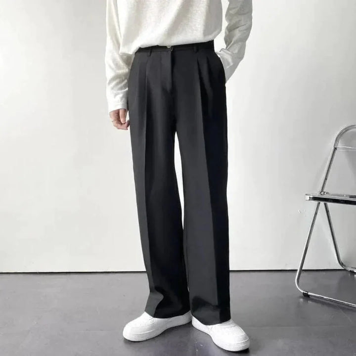 LS | Andrew Wide-Leg Tailored Pants