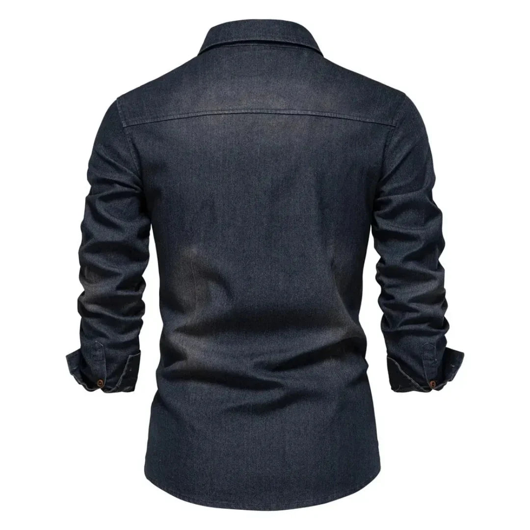 Apollo Long Sleeve Denim Shirt