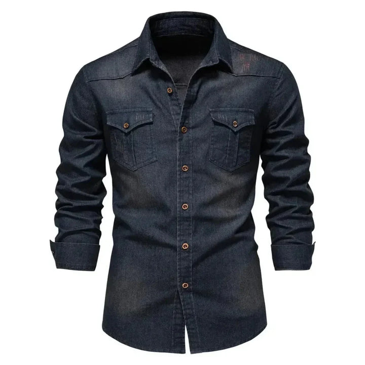 Apollo Long Sleeve Denim Shirt