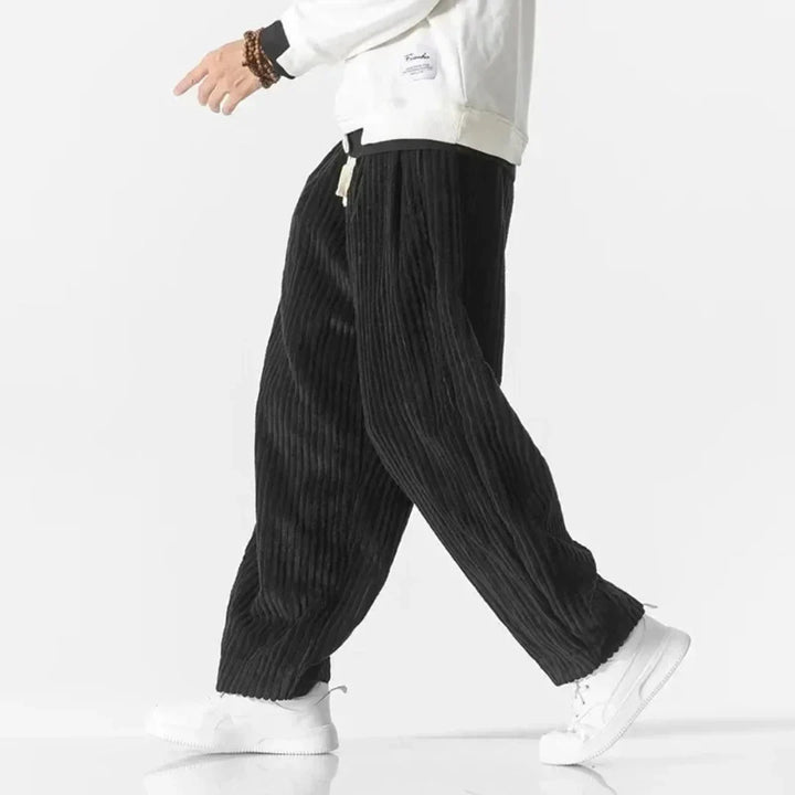 LS | Arthur Wide-Leg Corduroy Pants