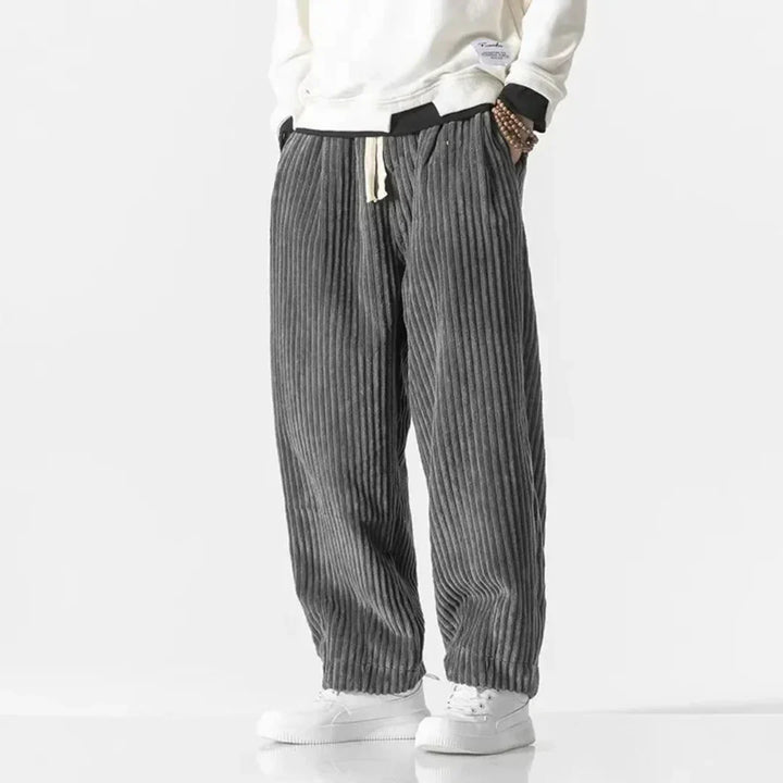 LS | Arthur Wide-Leg Corduroy Pants