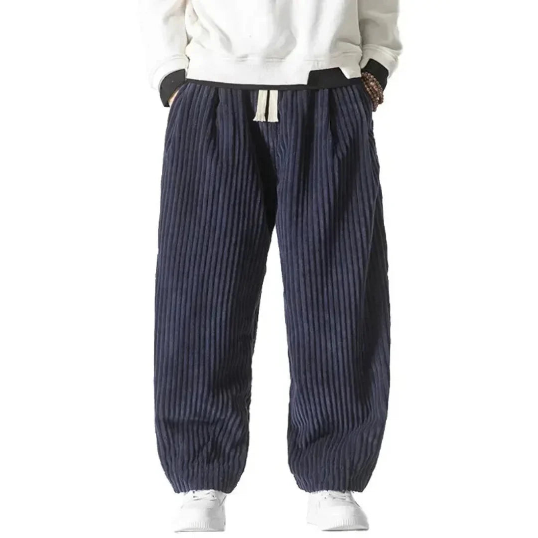 LS | Arthur Wide-Leg Corduroy Pants