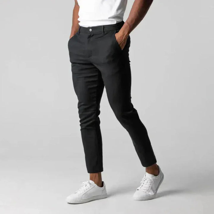 LS | Atlas Slim-Fit Ankle-Length Pants