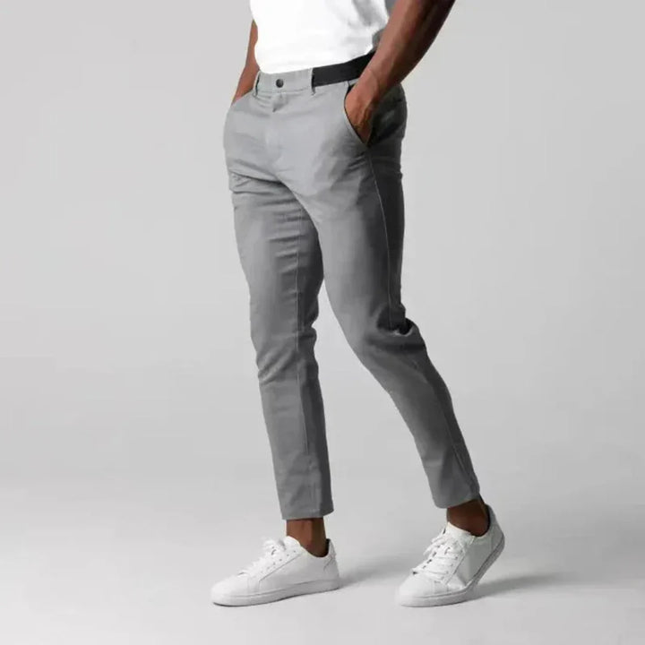 LS | Atlas Slim-Fit Ankle-Length Pants