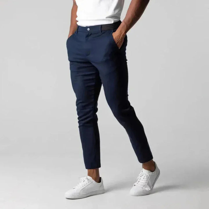 LS | Atlas Slim-Fit Ankle-Length Pants