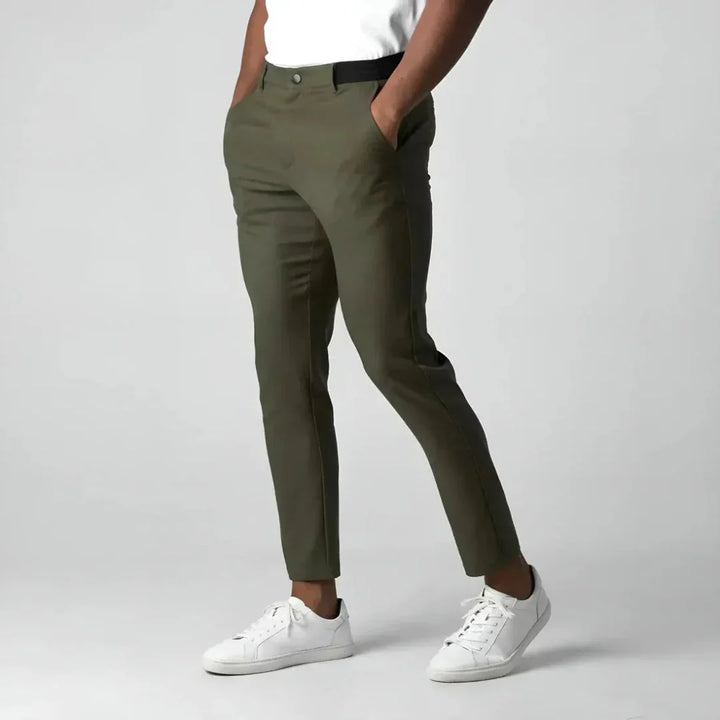 LS | Atlas Slim-Fit Ankle-Length Pants