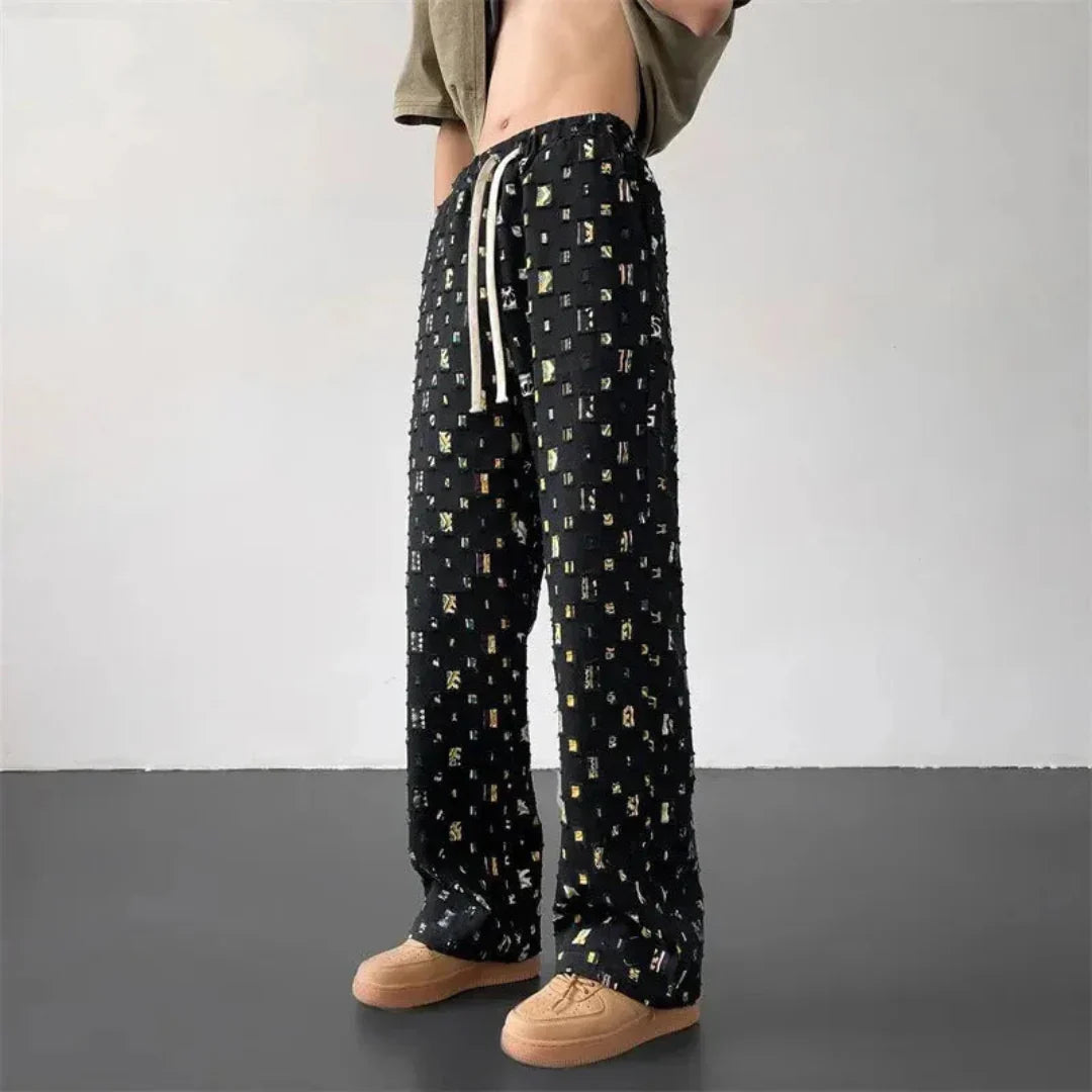 LS | Axel Mosaic Patchwork Pants