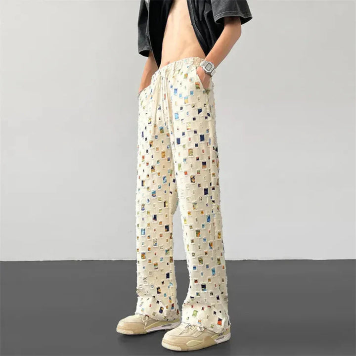LS | Axel Mosaic Patchwork Pants