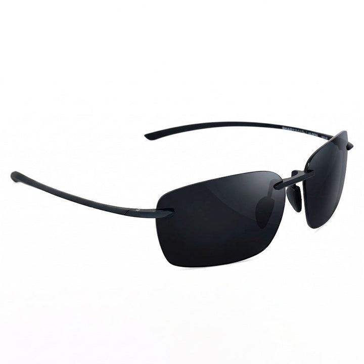 RX052 | Minimal Rimless Polarized Sunglasses