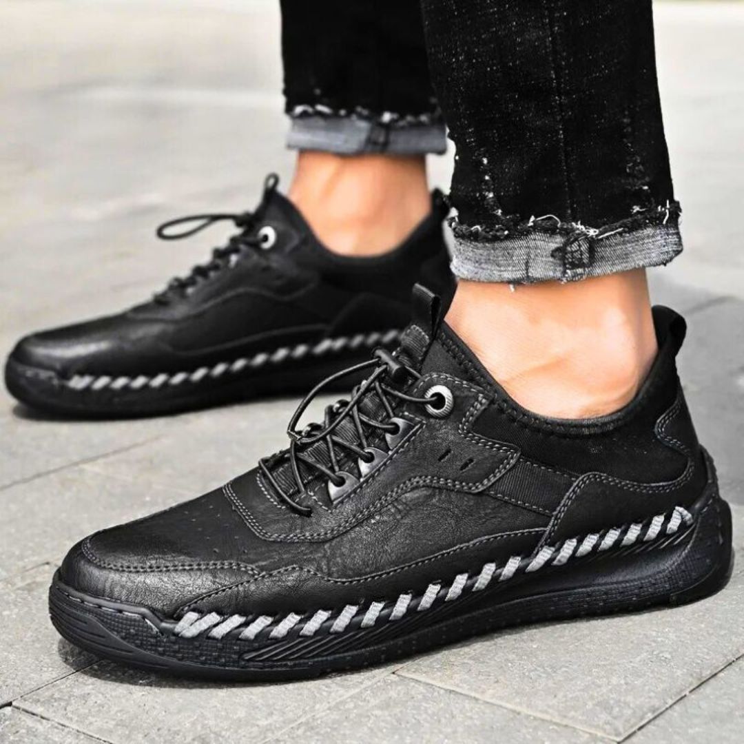 Blake Leather Low-Top Sneakers