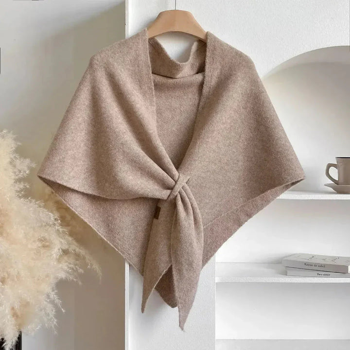 LS | Corinne Women’s Tie-Front Knit Scarf