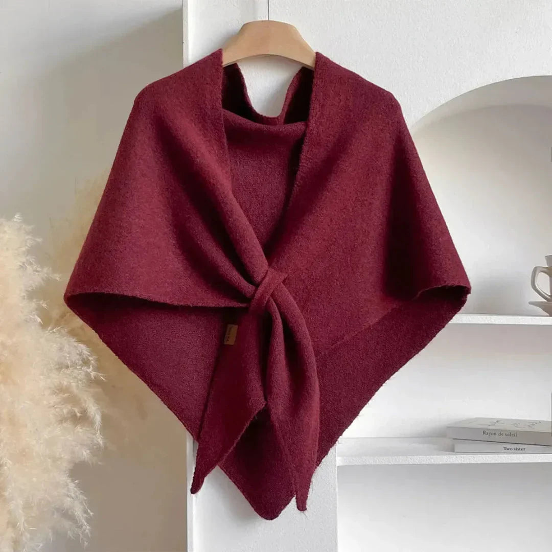 LS | Corinne Women’s Tie-Front Knit Scarf